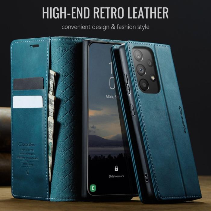 Caseme - CASEME 033 Skal för Samsung Galaxy A33 5G RFID Blocker Grön