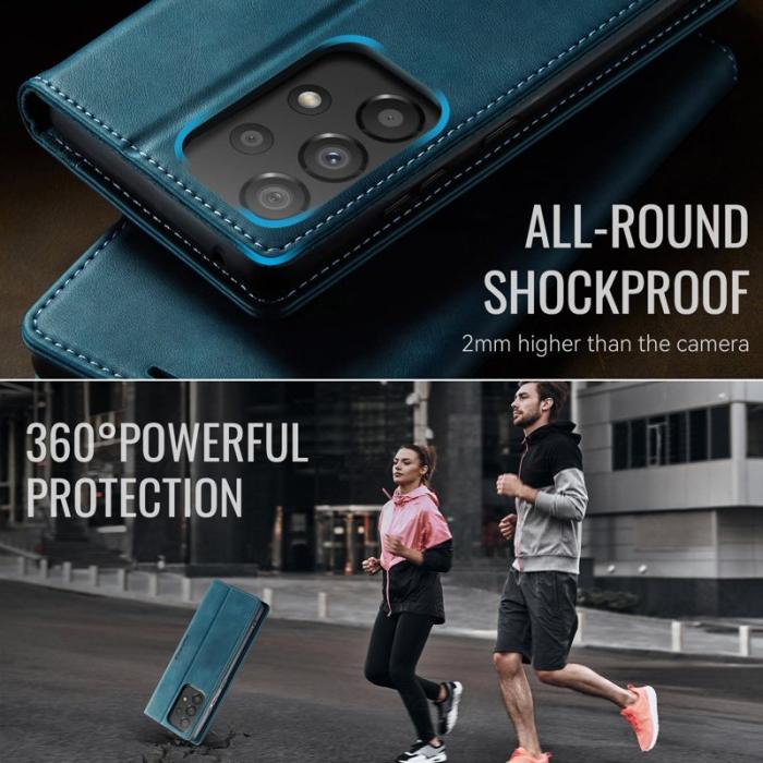 Caseme - CASEME 033 Skal för Samsung Galaxy A33 5G RFID Blocker Grön