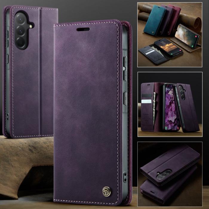 Caseme - CASEME 033 Skal för Samsung Galaxy A36 5G Lila RFID-blockerande