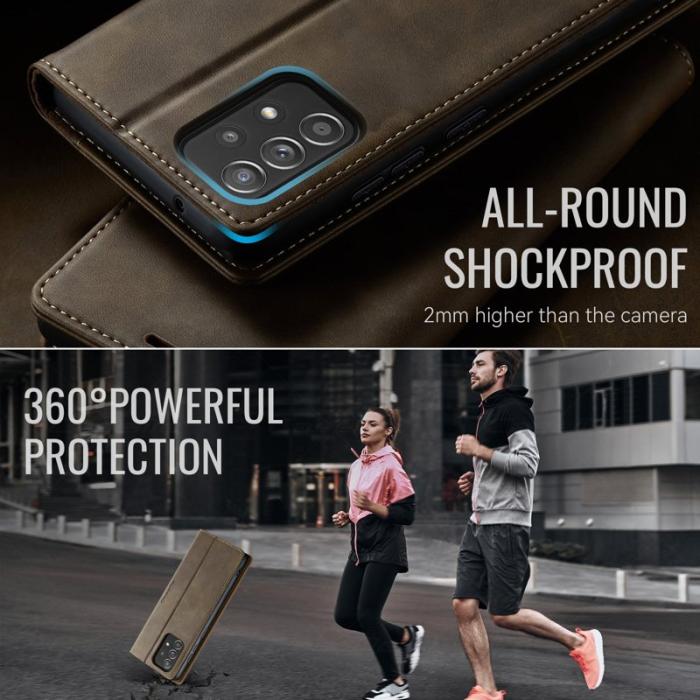 Caseme - CASEME 033 Skal för Samsung Galaxy A52s 5G - Kaffe