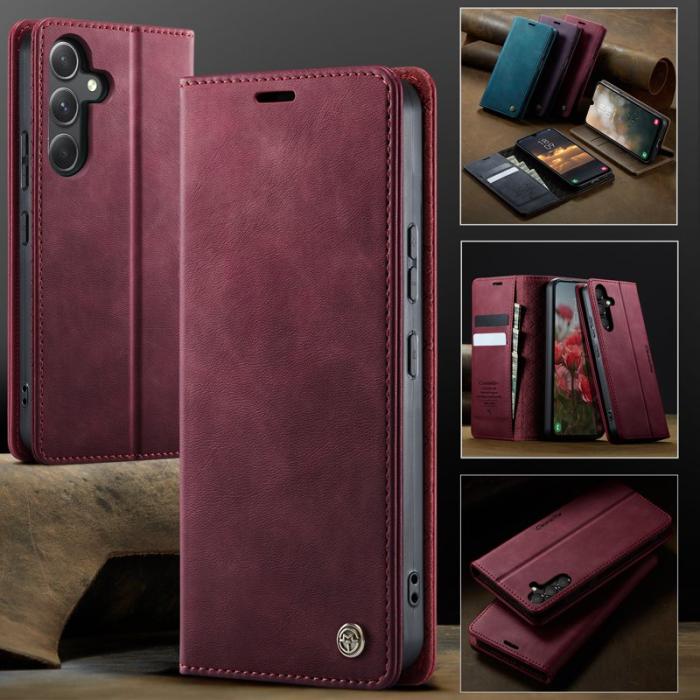 Caseme - CASEME 033 Mobilskal för Samsung Galaxy A54 5G RFID Röd