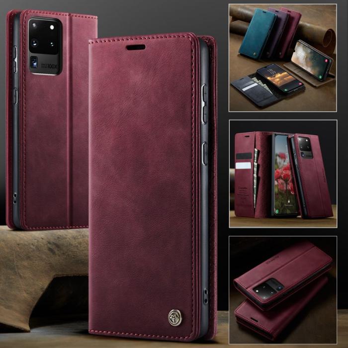 Caseme - CASEME 033 Skal till Samsung Galaxy S20 Ultra - Röd