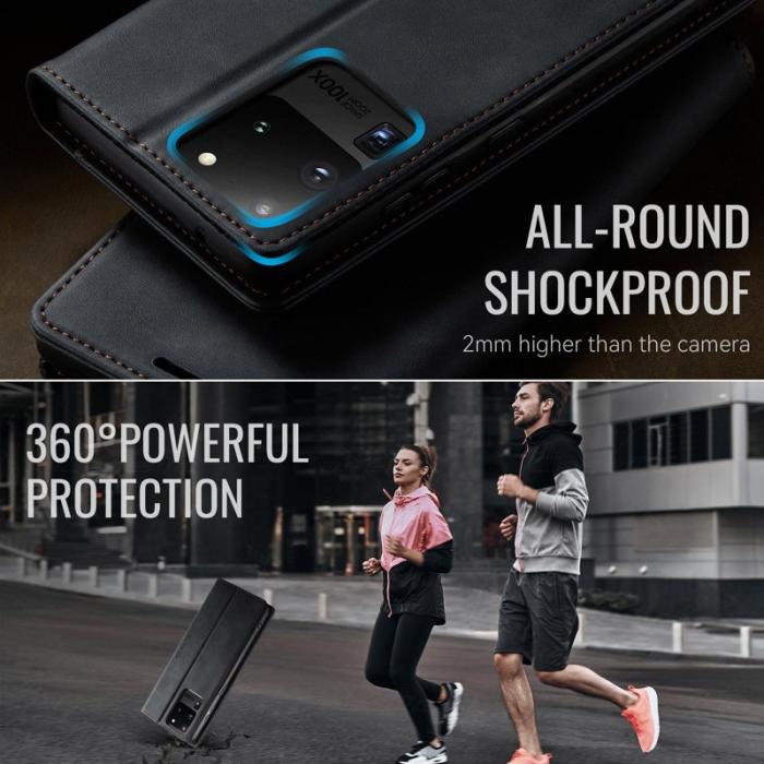 Caseme - CASEME 033 Skal till Samsung Galaxy S20 Ultra - Svart