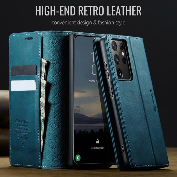 Caseme - CASEME 033 Skal till Samsung Galaxy S21 Ultra 5G - Grön