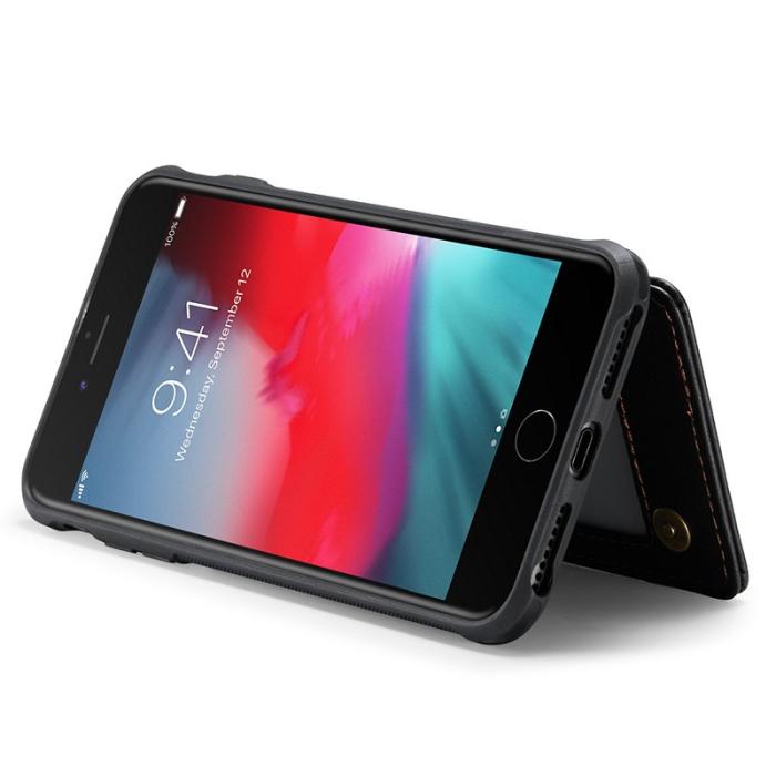 Caseme - CASEME C22 Fodral för iPhone 6/7/8 Plus Läder med RFID - Lila