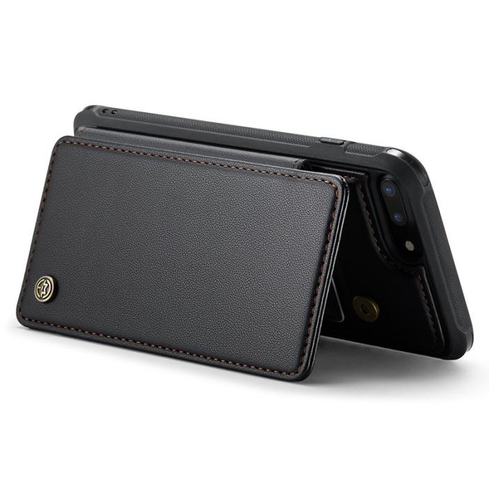 Caseme - CASEME C22 Fodral för iPhone 6 Plus/7 Plus/8 Plus - Svart