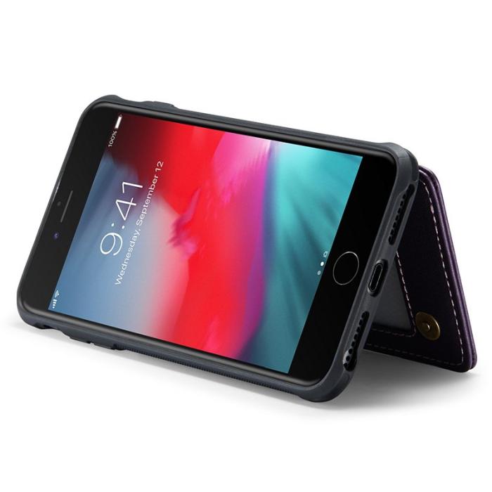 Caseme - CASEME C22 Fodral för iPhone 6 Plus/7 Plus/8 Plus - Svart