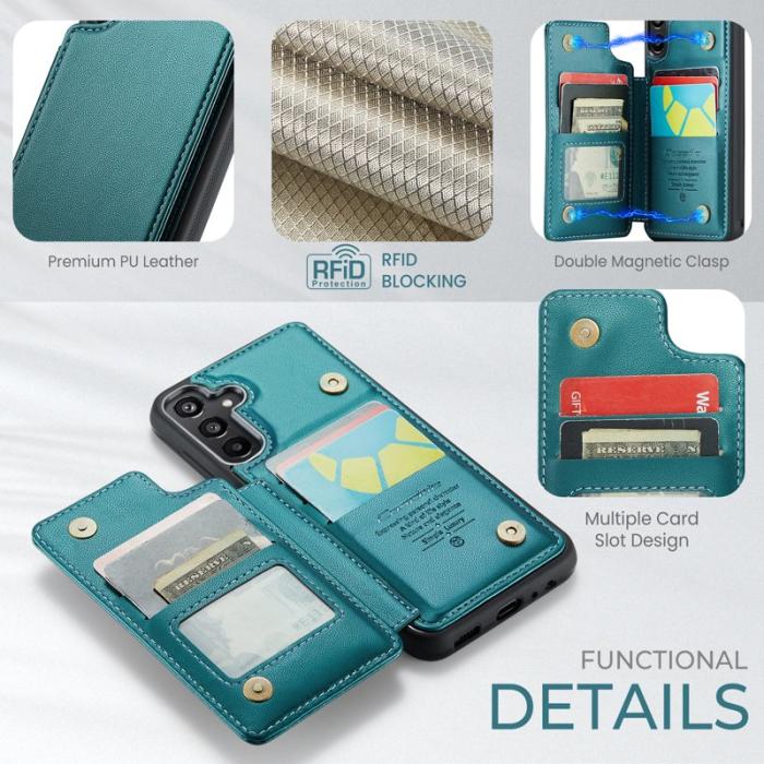 Caseme - CASEME C22 Fodral för Samsung Galaxy A16 5G/4G - Grön