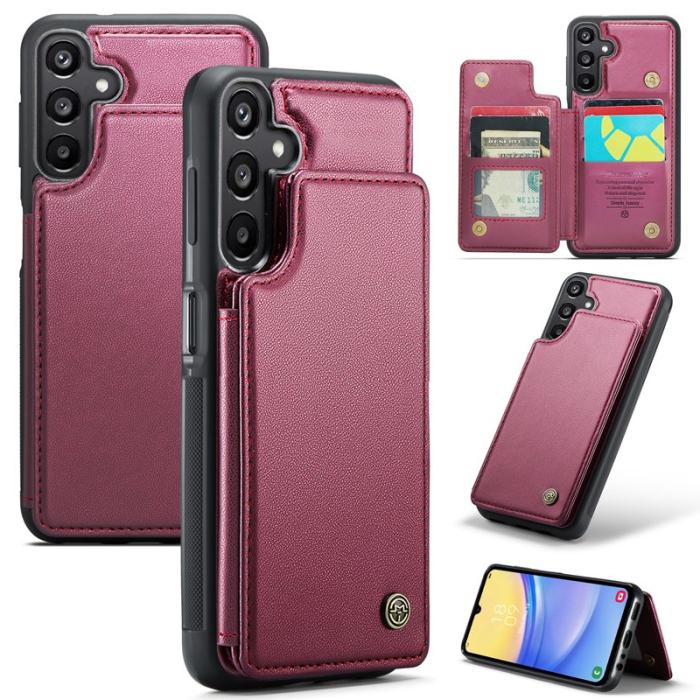 Caseme - CASEME C22 Fodral för Samsung Galaxy A16 5G/4G - Röd