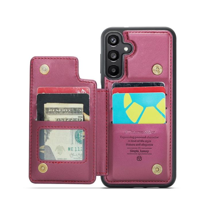 Caseme - CASEME C22 Fodral för Samsung Galaxy A16 5G/4G - Röd