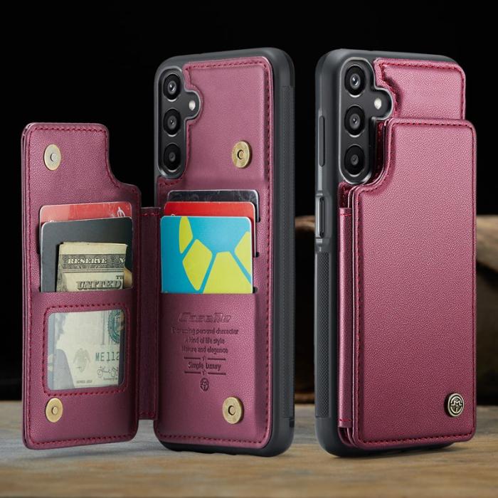Caseme - CASEME C22 Fodral för Samsung Galaxy A16 5G/4G - Röd