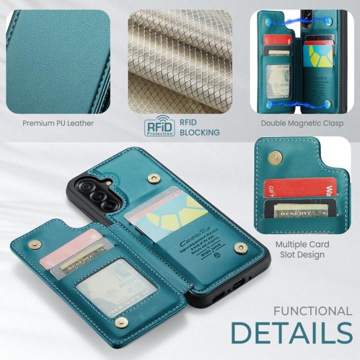 Caseme - CASEME C22 Fodral för Samsung Galaxy A17 5G/4G - Grön