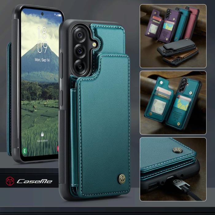 Caseme - CASEME C22 Fodral för Samsung Galaxy A17 5G/4G - Grön