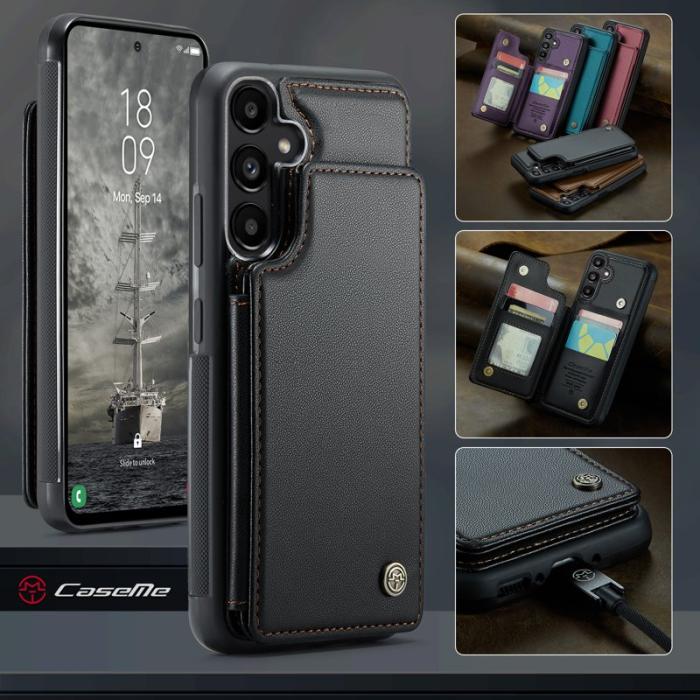 Caseme - CASEME C22 Fodral för Samsung Galaxy A36 5G - Svart