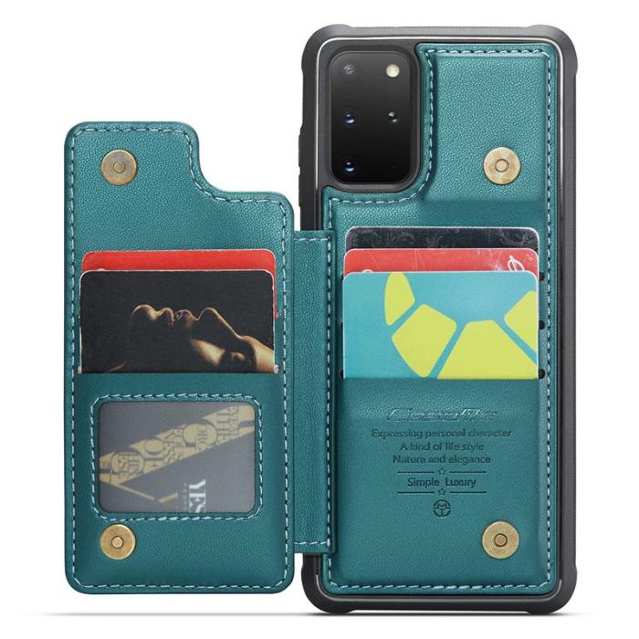 Caseme - CASEME C22 Fodral för Samsung Galaxy S20 Plus 4G/5G Grön