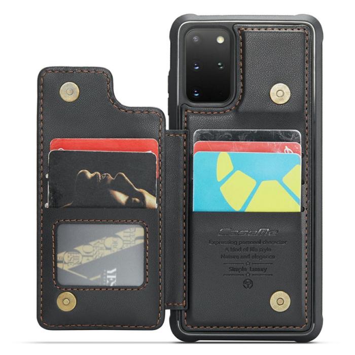 Caseme - CASEME C22 Fodral för Samsung Galaxy S20 Plus 5G - Svart