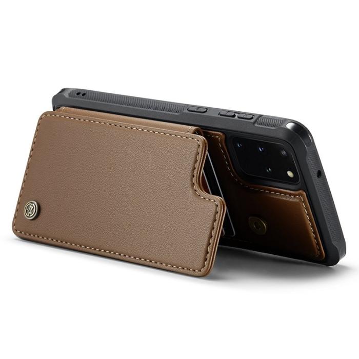 Caseme - CASEME C22 Fodral för Samsung Galaxy S20 Plus - Brun