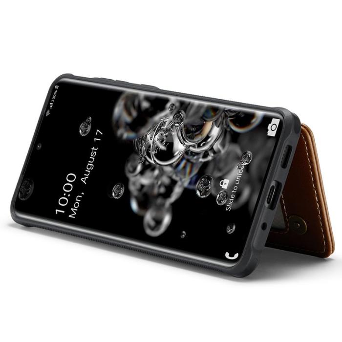 Caseme - CASEME C22 Fodral för Samsung Galaxy S20 Ultra - Brun