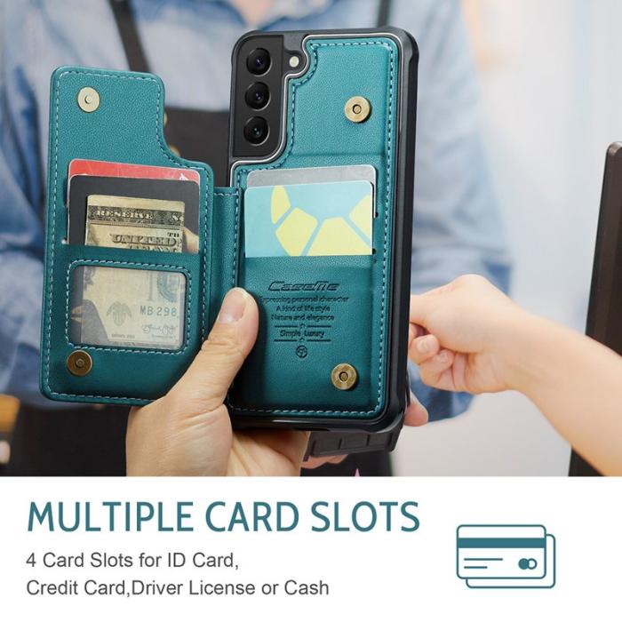 Caseme - CASEME C22 Fodral för Samsung Galaxy S21 5G/4G - Grön