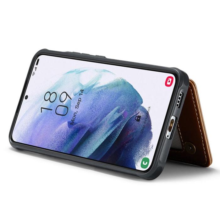 Caseme - CASEME C22 Fodral för Samsung Galaxy S21 5G/4G - Röd