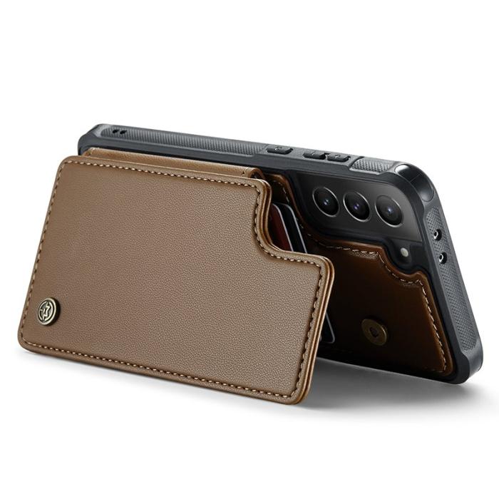 Caseme - CASEME C22 Fodral för Samsung Galaxy S21+ 5G - Brun