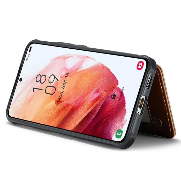 Caseme - CASEME C22 Fodral för Samsung Galaxy S21+ 5G - Brun