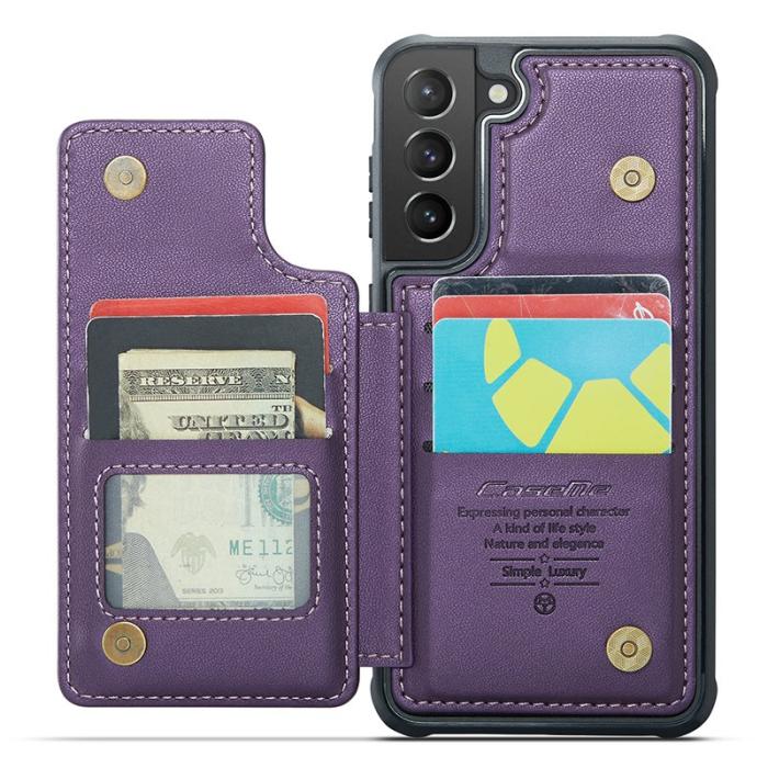 Caseme - CASEME C22 Fodral för Samsung Galaxy S21+ 5G Lila