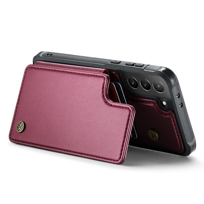 Caseme - CASEME C22 Fodral för Samsung Galaxy S21+ 5G - Röd