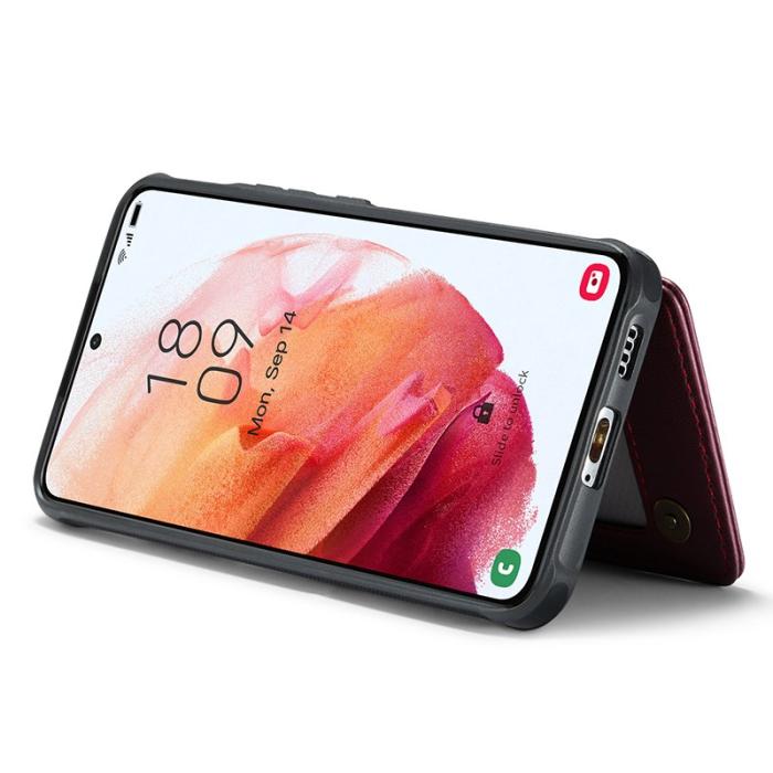 Caseme - CASEME C22 Fodral för Samsung Galaxy S21+ 5G - Röd