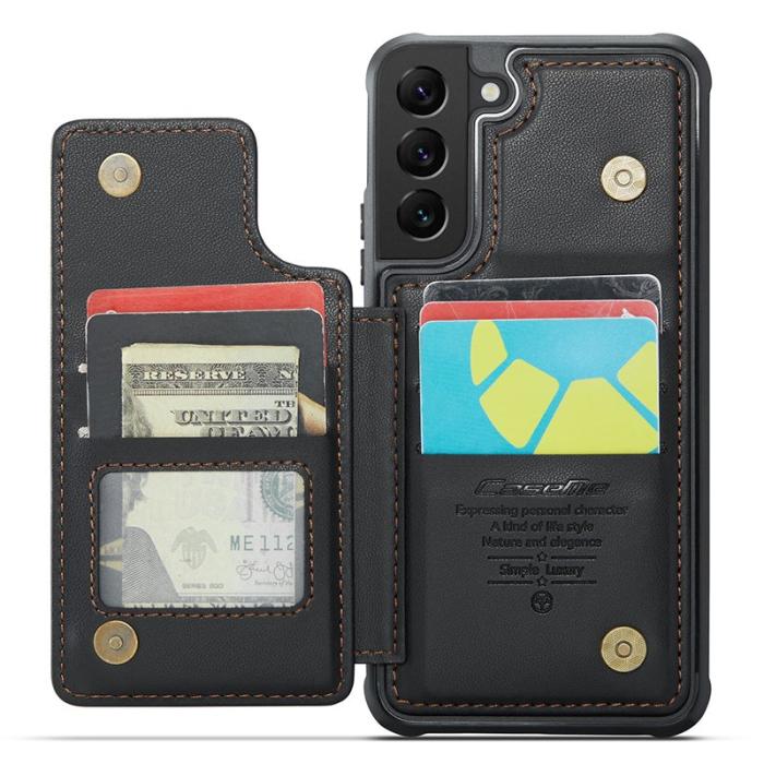 Caseme - CASEME C22 Fodral för Samsung Galaxy S21 5G - Svart
