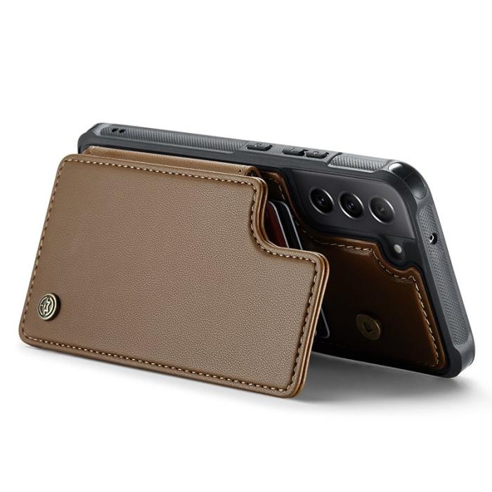 Caseme - CASEME C22 Fodral för Samsung Galaxy S21 FE 5G - Brun