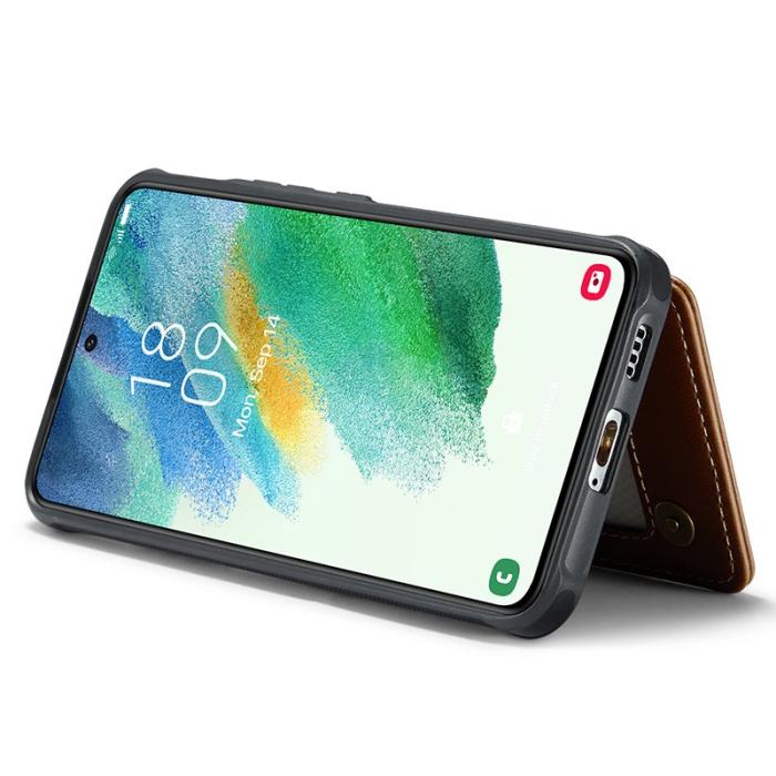 Caseme - CASEME C22 Fodral för Samsung Galaxy S21 FE 5G - Brun