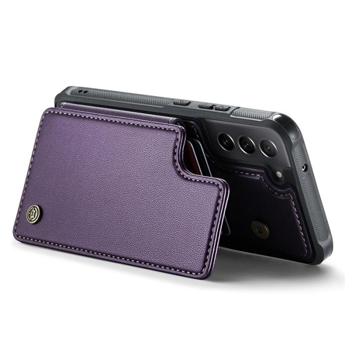 Caseme - CASEME C22 Fodral för Samsung Galaxy S21 FE 5G Lila