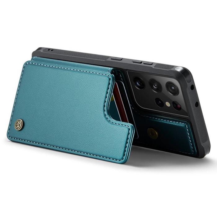 Caseme - CASEME C22 Fodral för Samsung Galaxy S21 Ultra 5G Grön