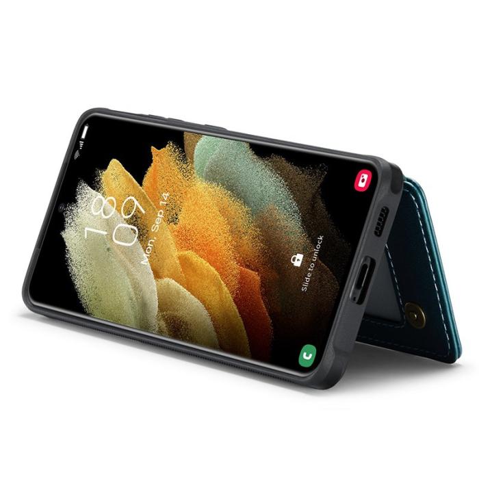 Caseme - CASEME C22 Fodral för Samsung Galaxy S21 Ultra 5G Grön