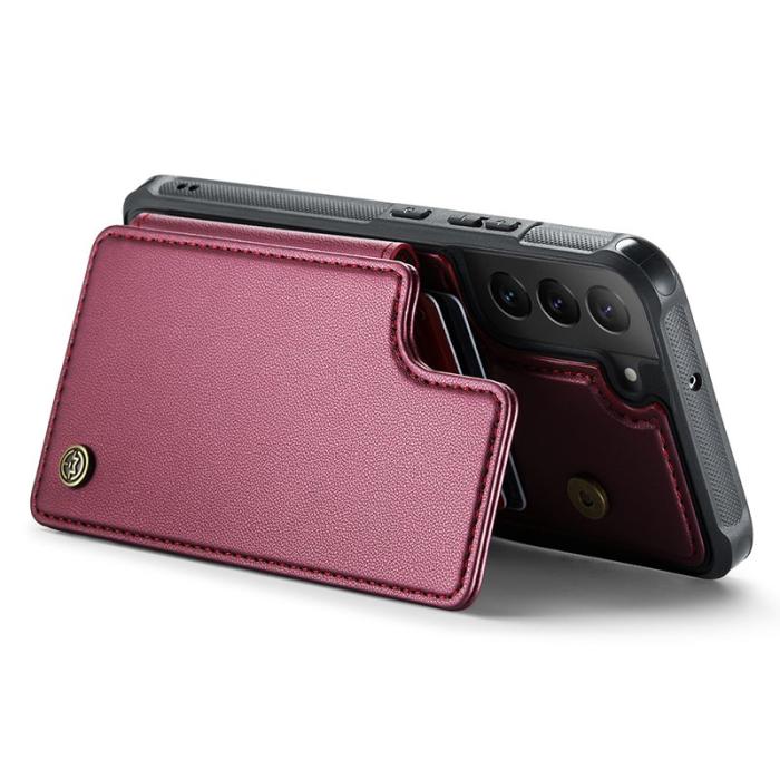 Caseme - CASEME C22 Fodral för Samsung Galaxy S22 5G - Röd