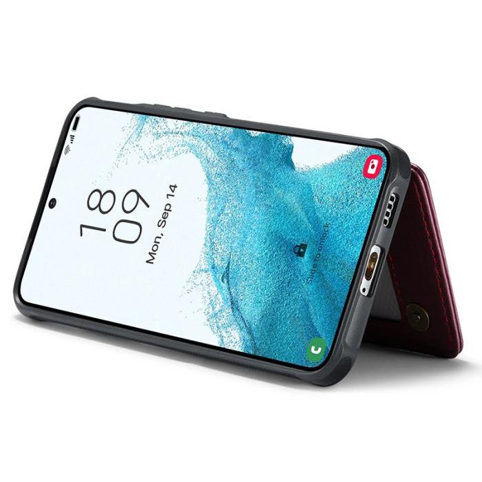 Caseme - CASEME C22 Fodral för Samsung Galaxy S22 5G - Röd