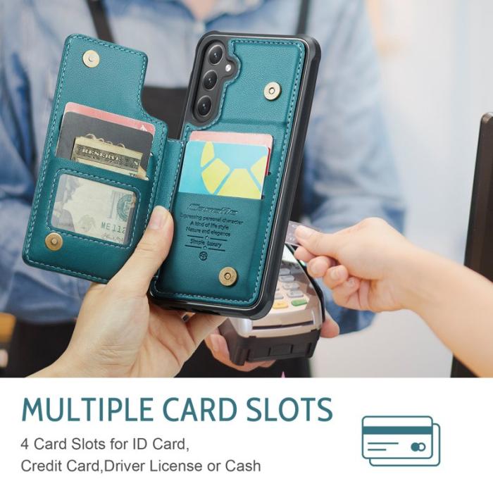 Caseme - CASEME C22 Fodral för Samsung Galaxy S23 FE - Grön