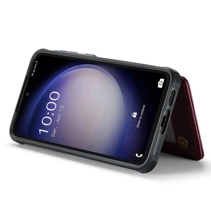 Caseme - CASEME C22 Fodral för Samsung Galaxy S23 FE - Röd