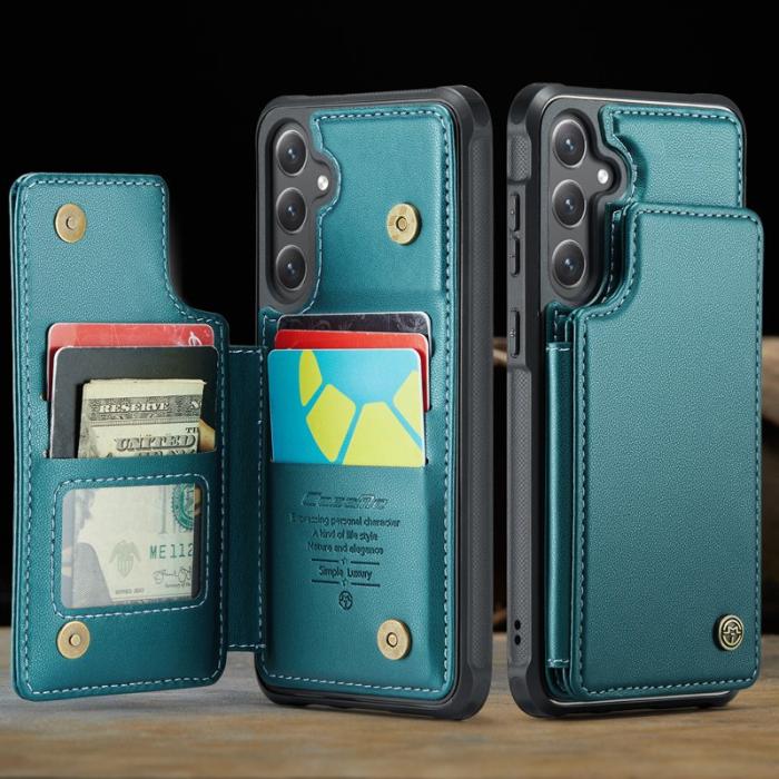 Caseme - CASEME C22 Fodral för Samsung Galaxy S24 FE - Grön