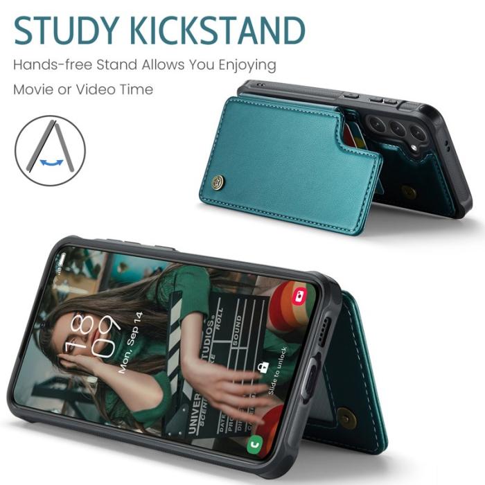 Caseme - CASEME C22 Fodral för Samsung Galaxy S24 FE - Grön