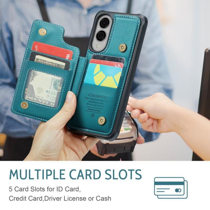 Caseme - CASEME C22 Fodral för Samsung Galaxy S25 Edge - Grön