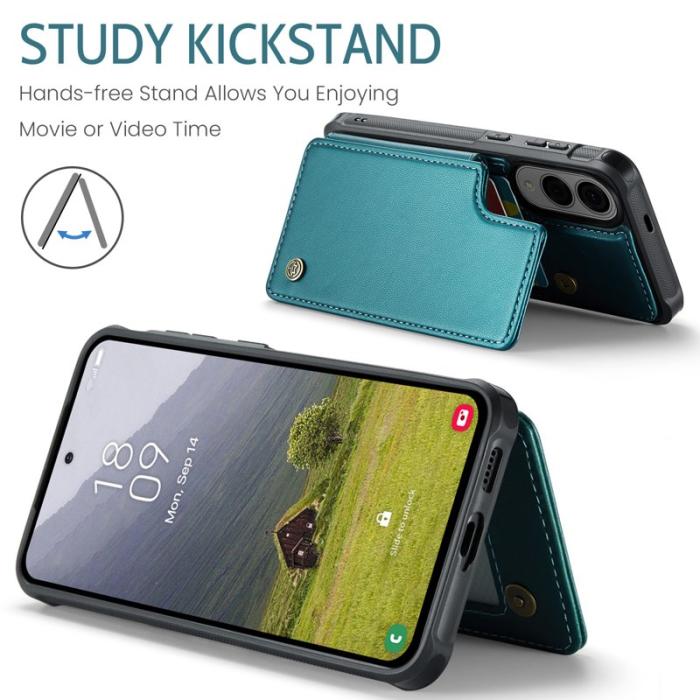 Caseme - CASEME C22 Fodral för Samsung Galaxy S25 Edge - Grön