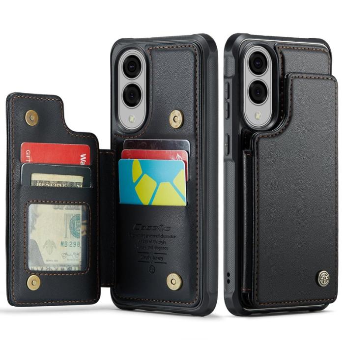 Caseme - CASEME C22 Fodral för Samsung Galaxy S25 Edge - Svart