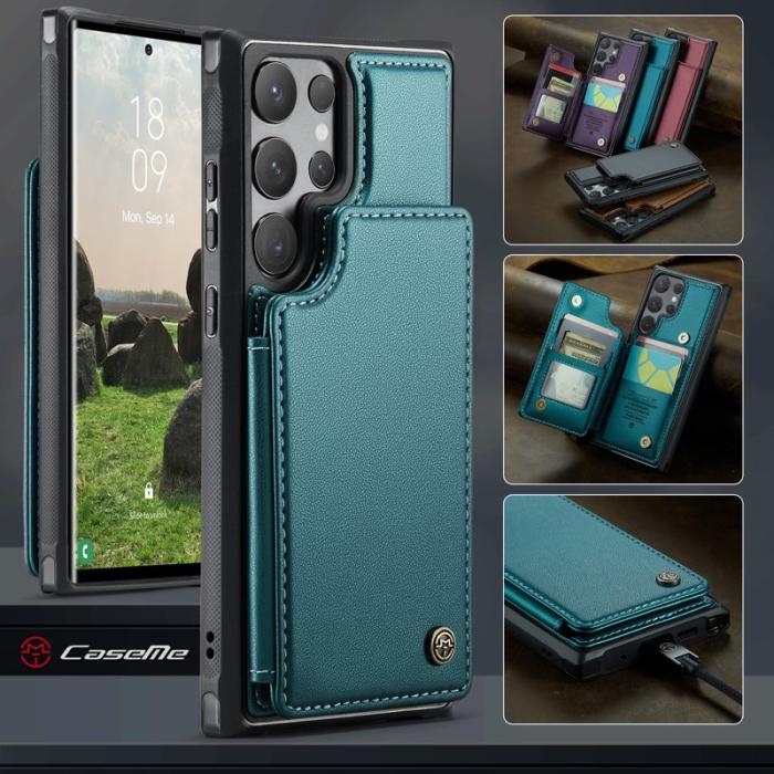 Caseme - CASEME C22 Fodral för Samsung Galaxy S25 Ultra - Grön