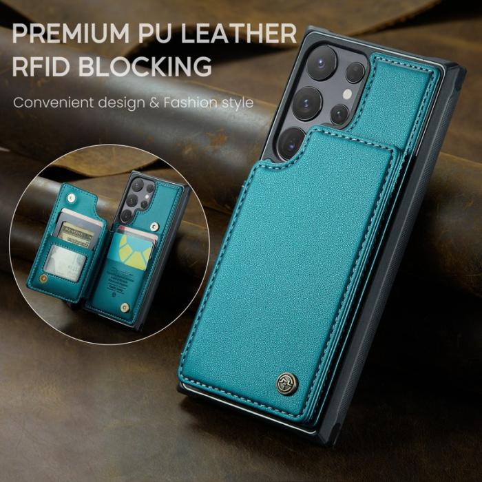 Caseme - CASEME C22 Fodral för Samsung Galaxy S25 Ultra - Grön