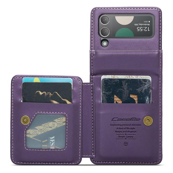 Caseme - CASEME C22 Fodral för Samsung Galaxy Z Flip3 5G Lila