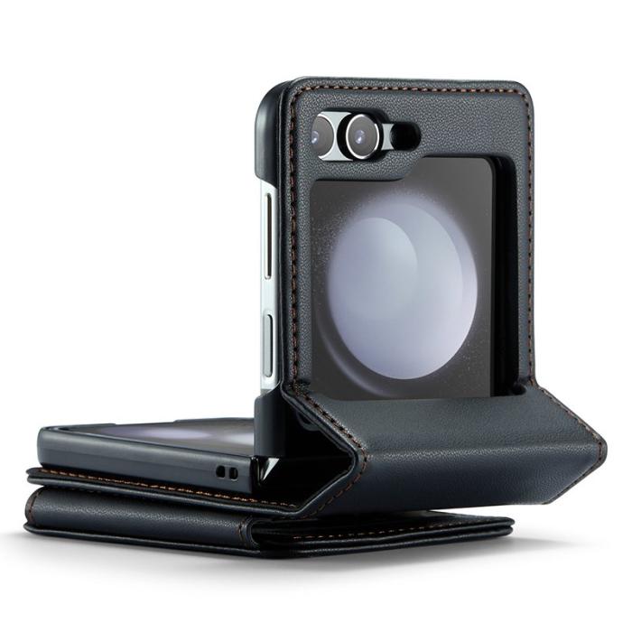 Caseme - CASEME C22 Fodral för Samsung Galaxy Z Flip5 5G - Svart