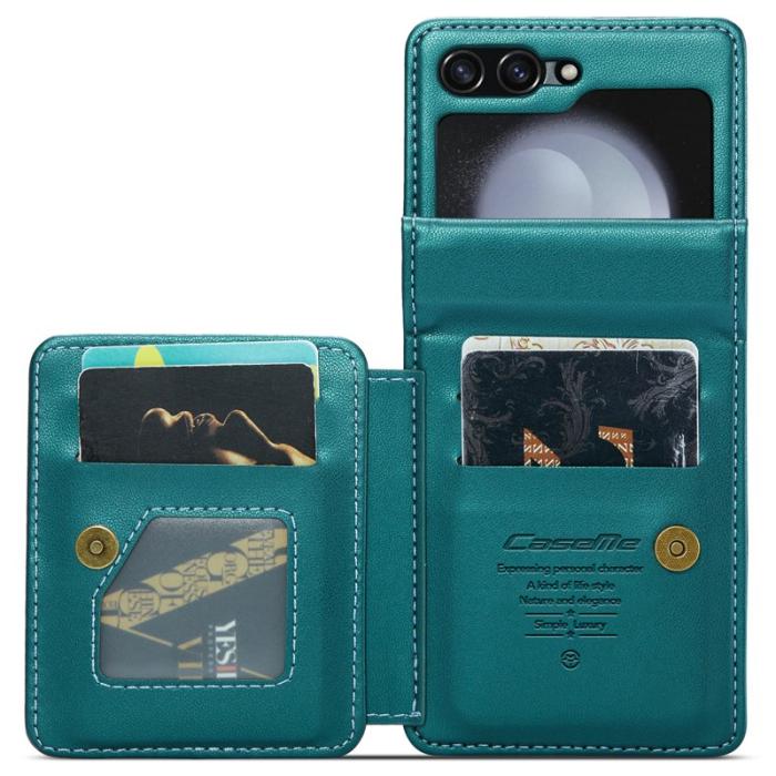 Caseme - CASEME C22 Fodral för Samsung Galaxy Z Flip7 FE 5G - Grön
