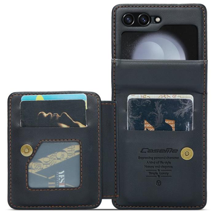 Caseme - CASEME C22 Fodral för Samsung Galaxy Z Flip7 FE 5G - Svart